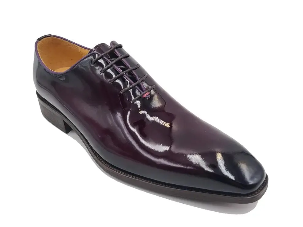 Wholecut Patent Leather Oxford flow feel