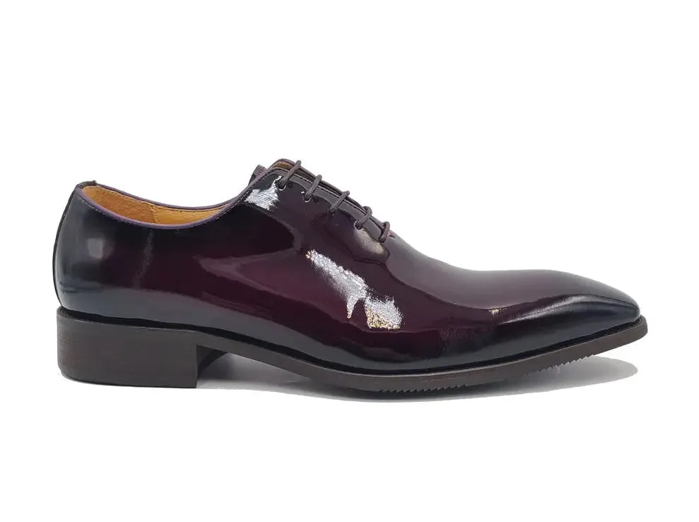 Wholecut Patent Leather Oxford flow feel