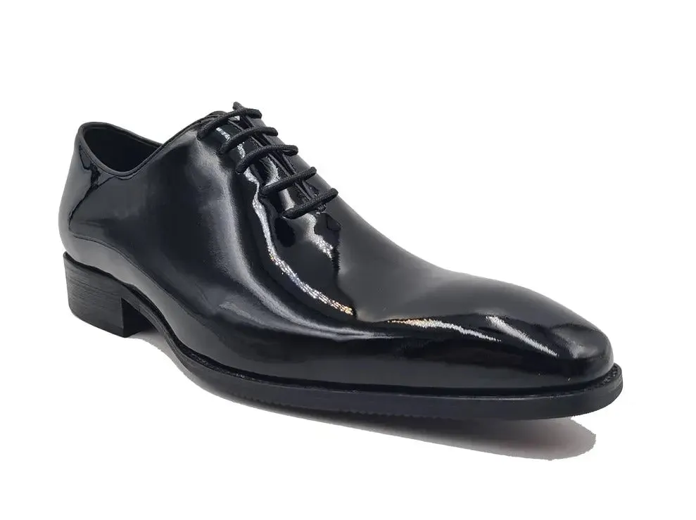 Wholecut Patent Leather Oxford flow feel