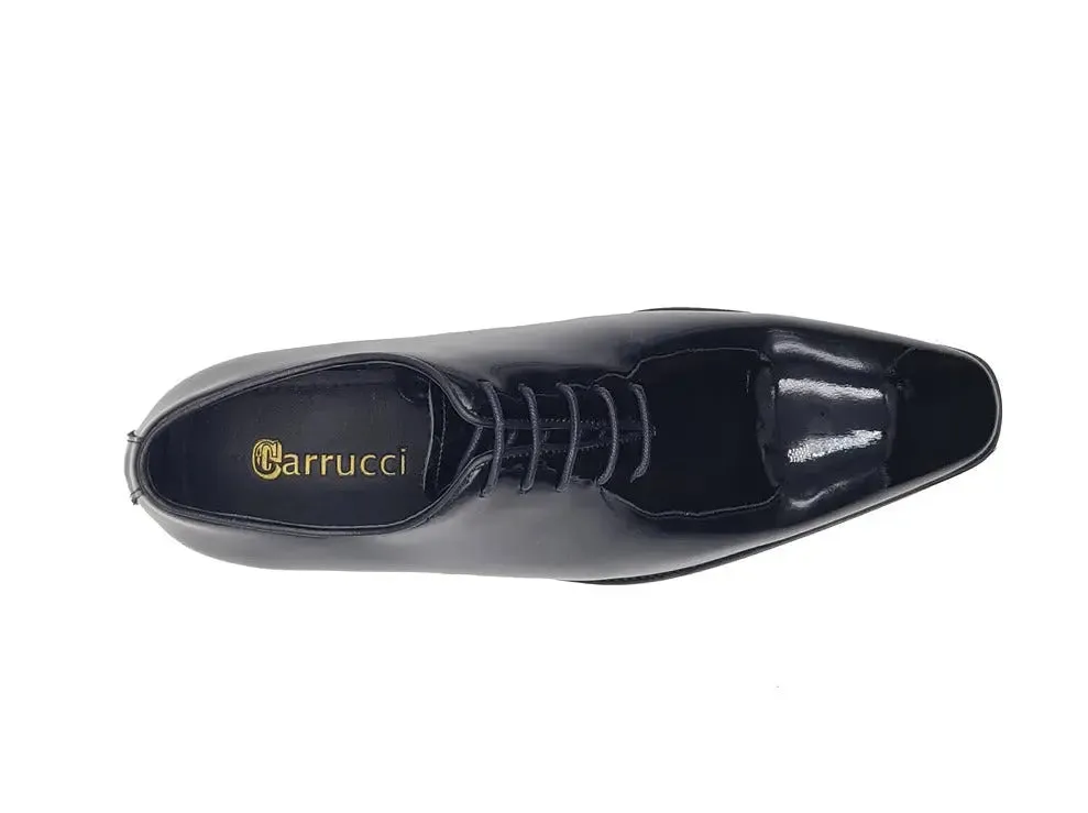 Wholecut Patent Leather Oxford flow feel