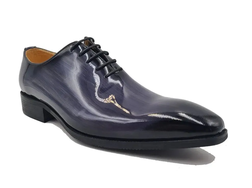Wholecut Patent Leather Oxford flow feel