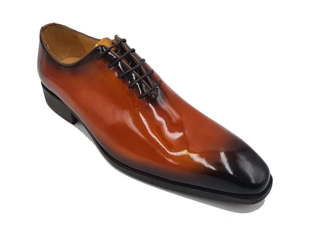 Wholecut Patent Leather Oxford flow feel