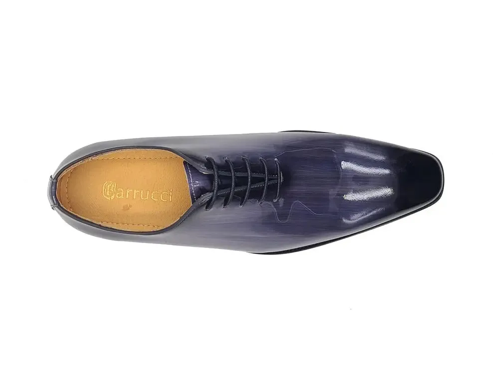 Wholecut Patent Leather Oxford flow feel