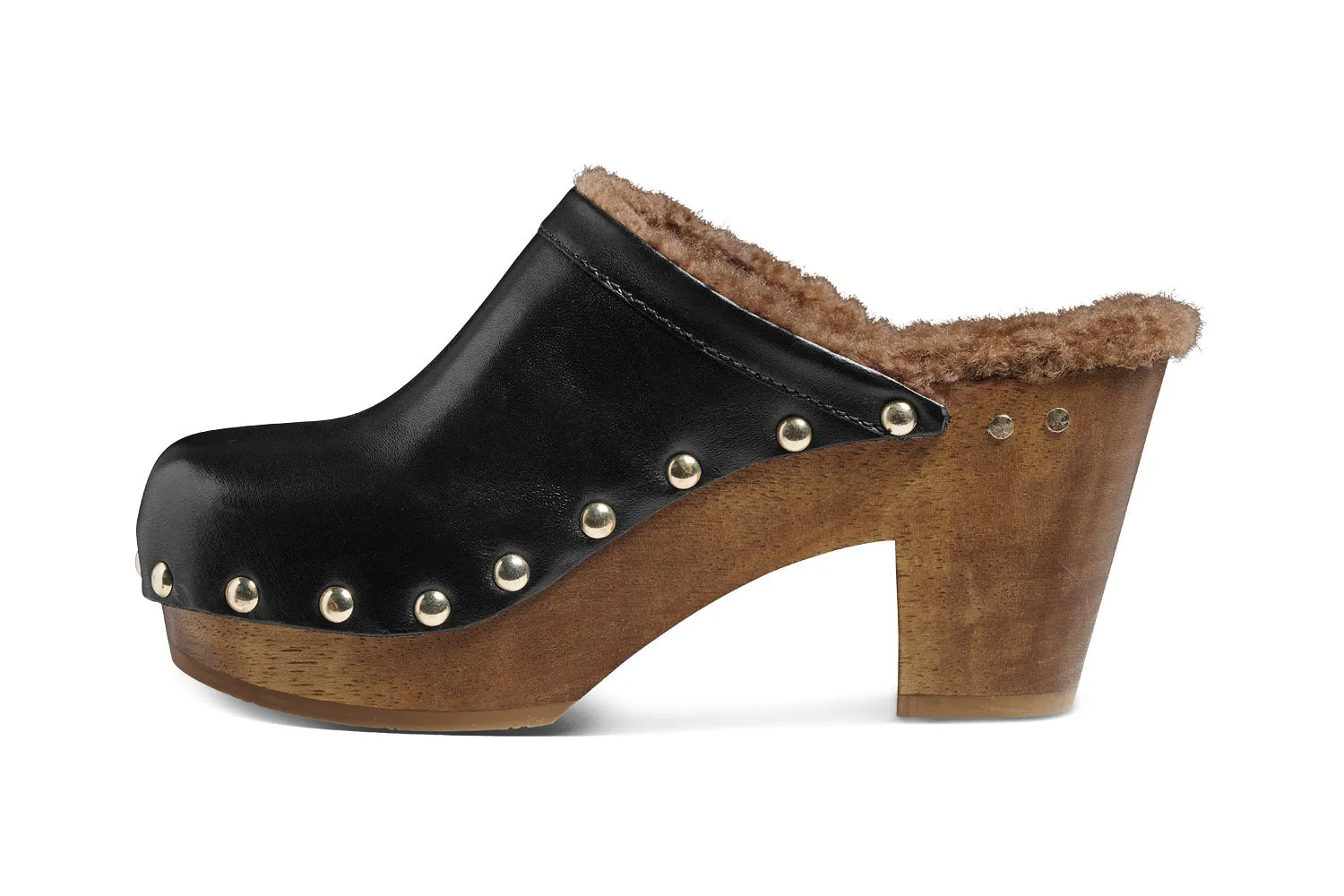 WOODPECKER SHEARLING - Black dream path