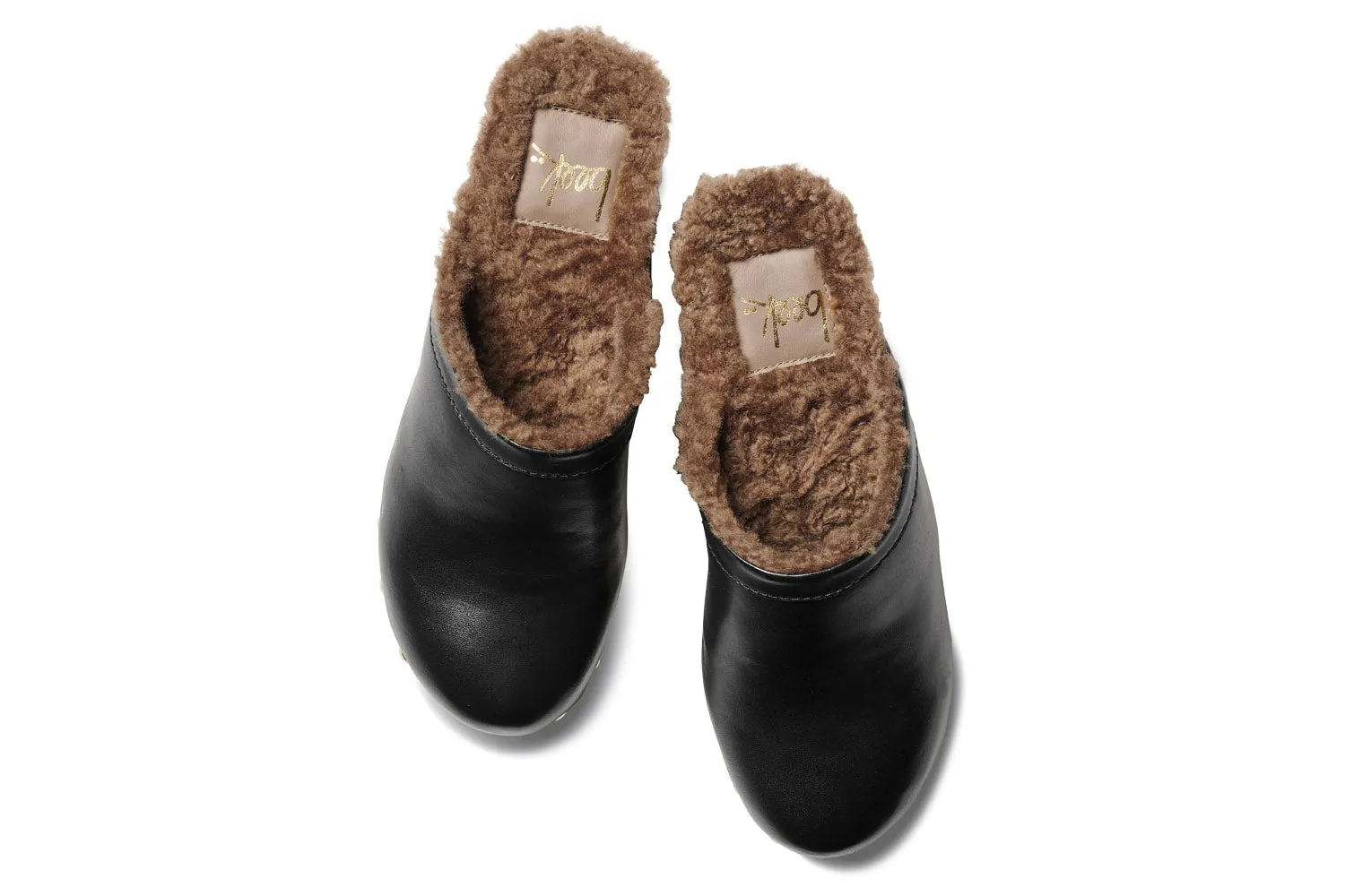 WOODPECKER SHEARLING - Black dream path