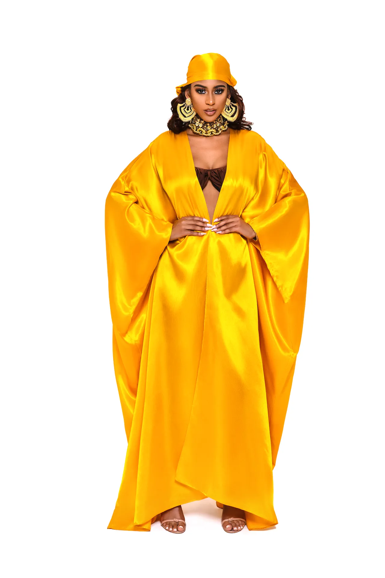 ZARIAH KAFTAN sunset glow